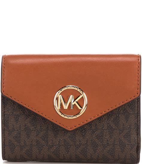 michael kors women's trifold wallet|Michael Kors small trifold wallet.